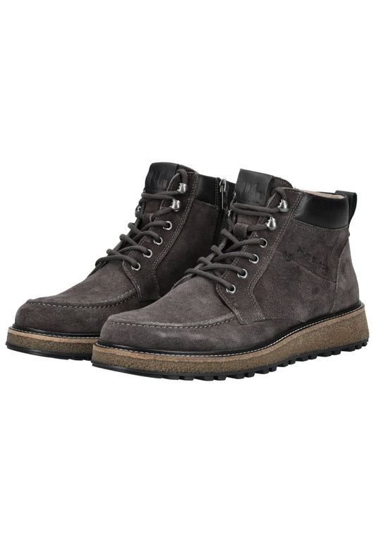 Pius Gabor Stiefelette Leder Grau