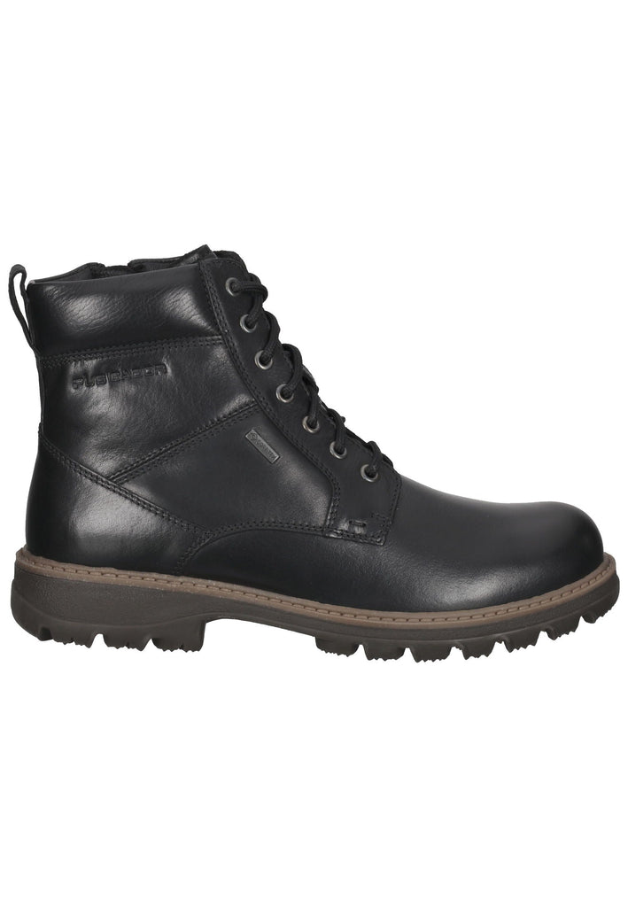 Pius Gabor Stiefelette Leder Schwarz Warmfutter