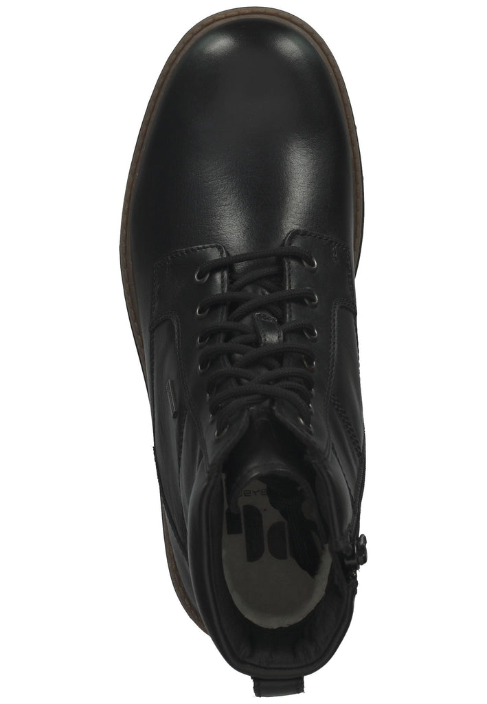 Pius Gabor Stiefelette Leder Schwarz Warmfutter