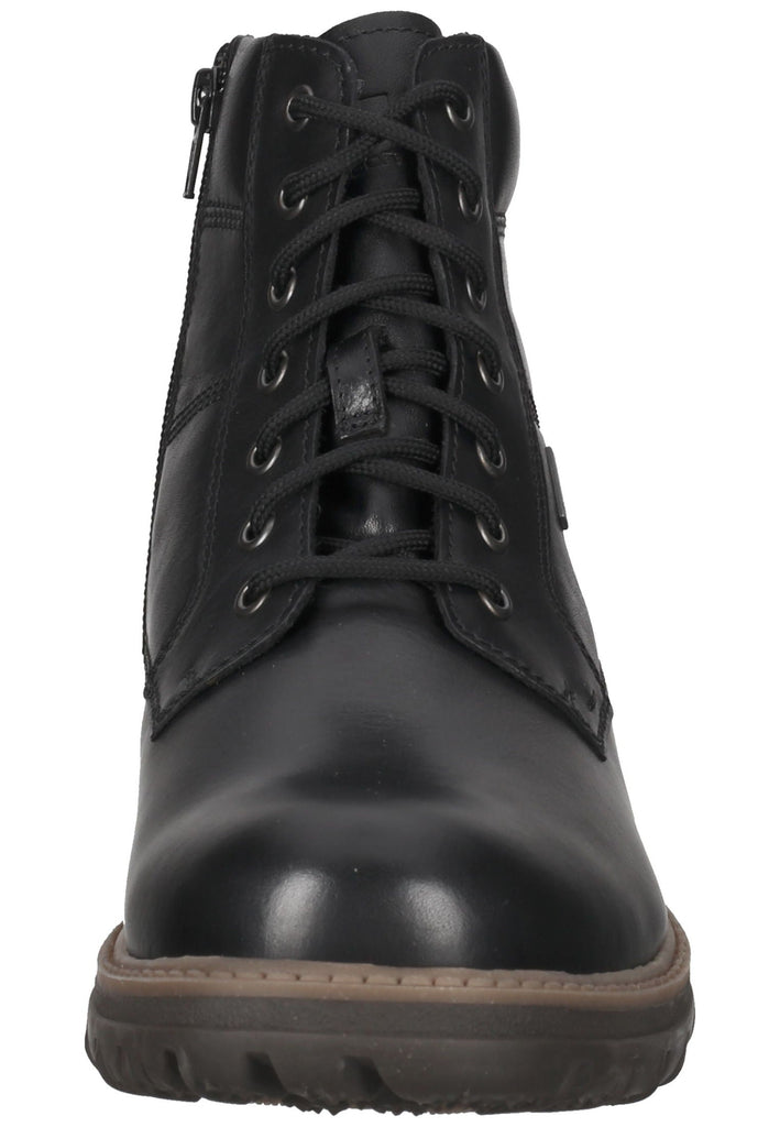 Pius Gabor Stiefelette Leder Schwarz Warmfutter