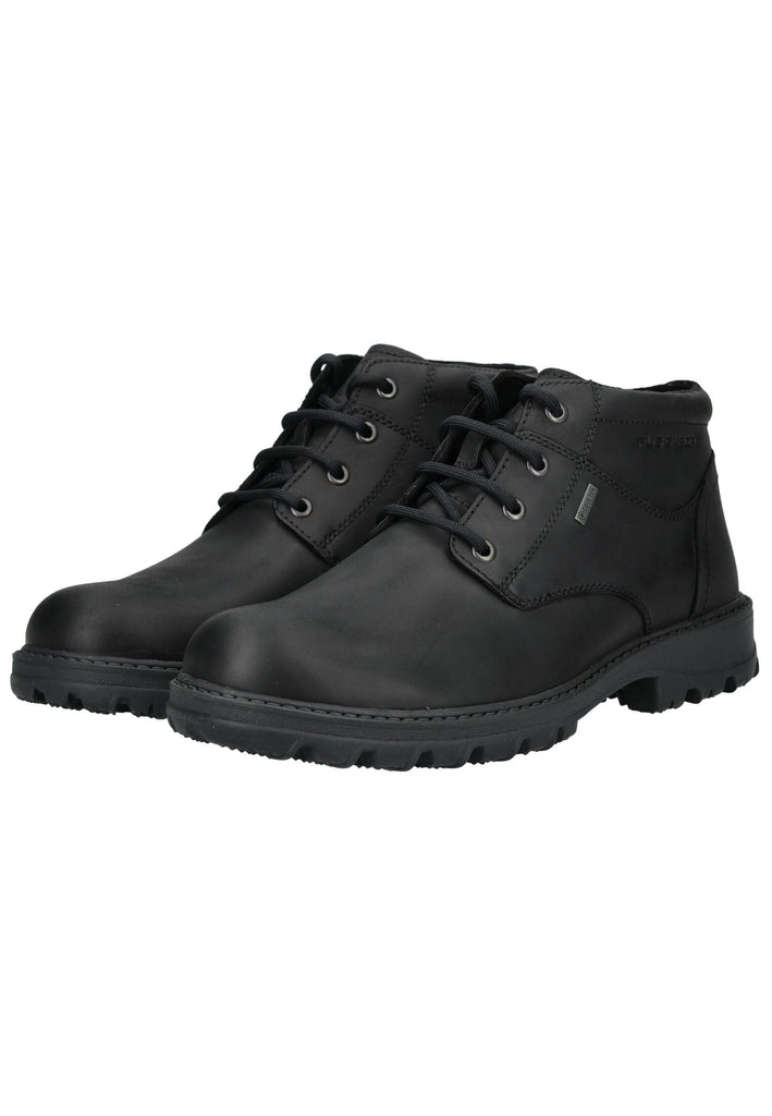 Pius Gabor Stiefelette Leder Schwarz Warmfutter