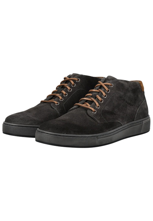 Pius Gabor Stiefelette Veloursleder Dunkelgrau