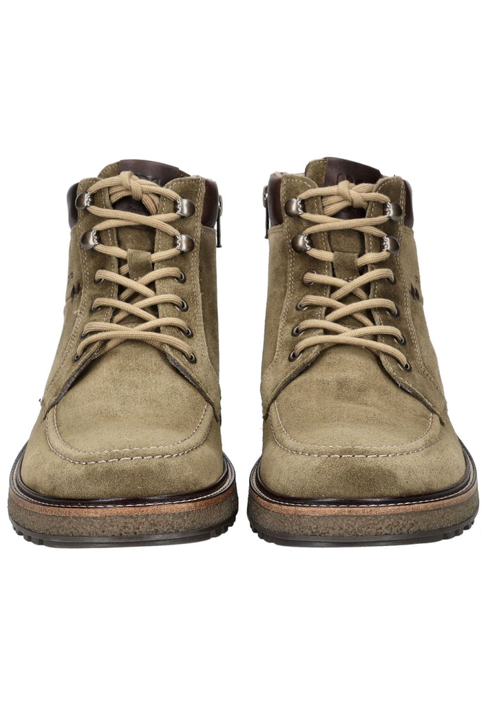 Pius Gabor Stiefelette Veloursleder Grün/Braun