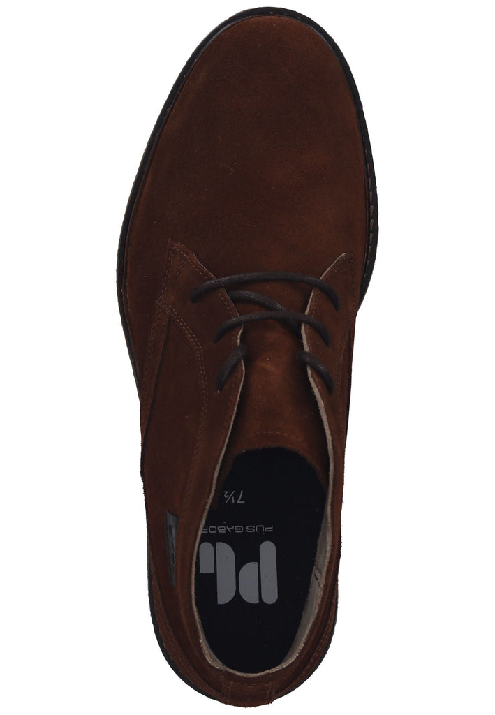 Pius Gabor Stiefelette Veloursleder Mittelbraun