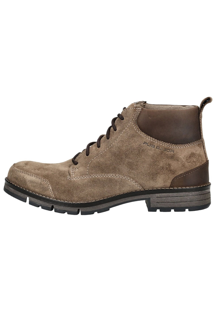 Pius Gabor Stiefelette Veloursleder Mocca