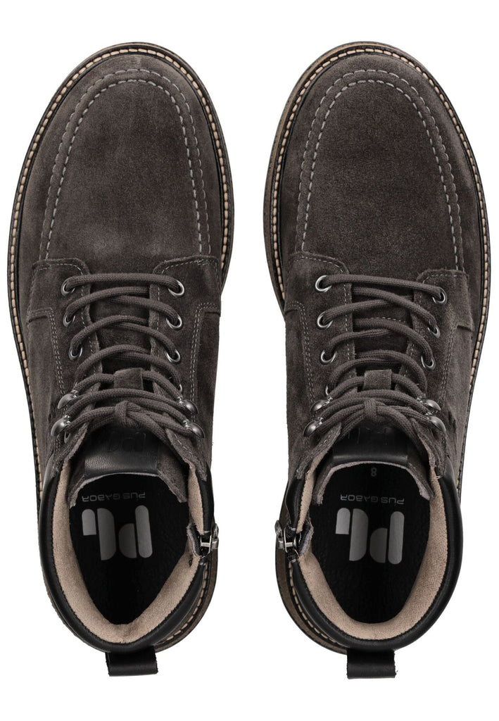 Pius Gabor Stiefelette Veloursleder Schwarz Kombi