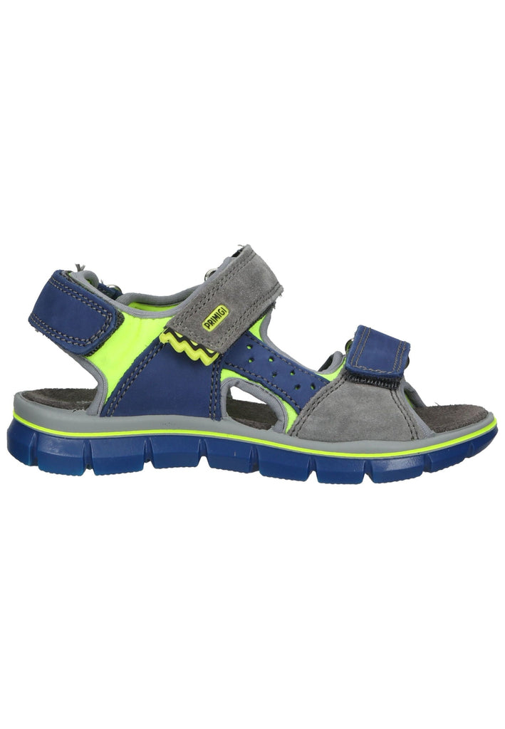 Primigi Sandalen Leder Grau/Blau