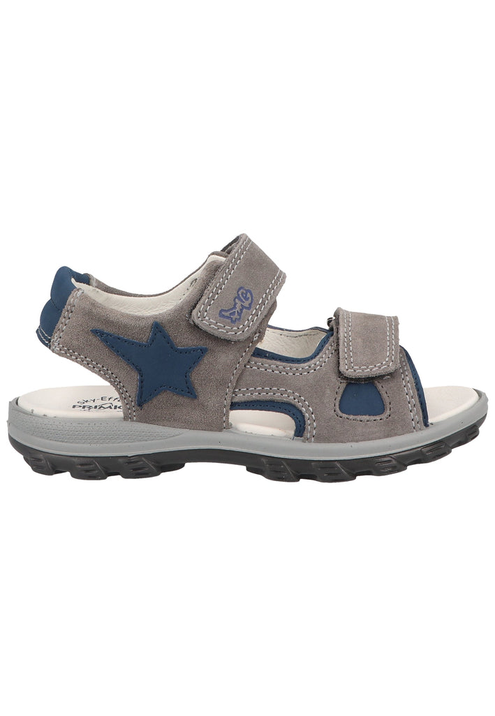 Primigi Sandalen Leder Grau/Blau