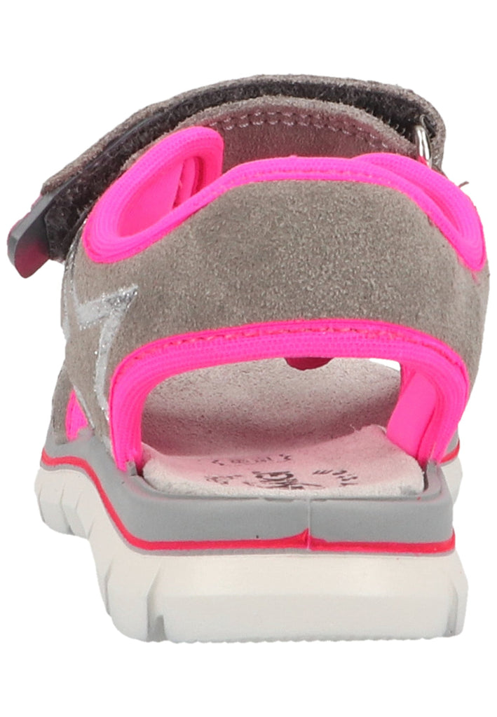 Primigi Sandalen Leder Grau/Pink