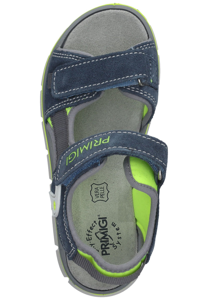 Primigi Sandalen Leder/Textil Blau/Grau