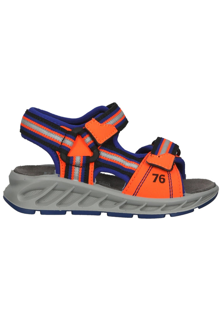 Primigi Sandalen Leder/Textil Blau/Orange