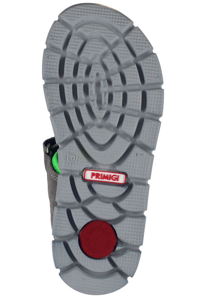 Primigi Sandalen Leder/Textil Grau/Grün
