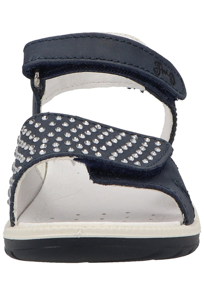 Primigi Sandalen Nubukleder Blau/Weiß