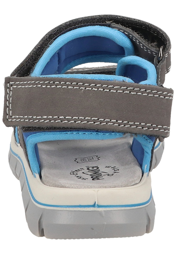 Primigi Sandalen Nubukleder Grau/Blau