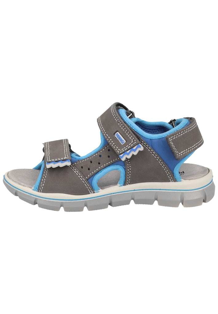 Primigi Sandalen Nubukleder Grau/Blau