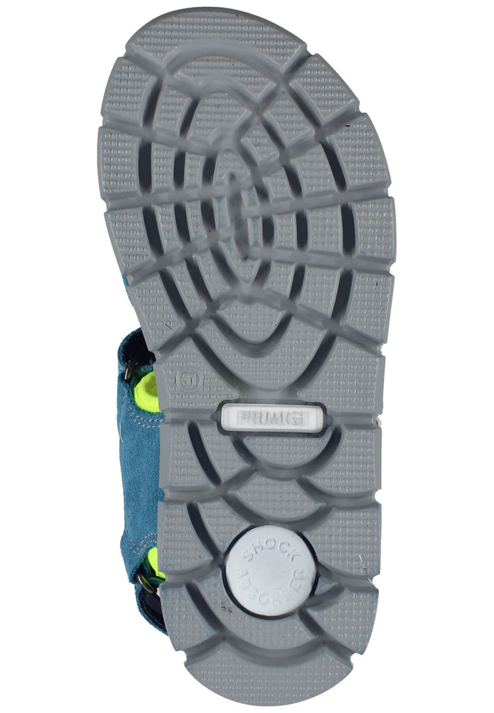 Primigi Sandalen Nubukleder/Textil Blau/Grün