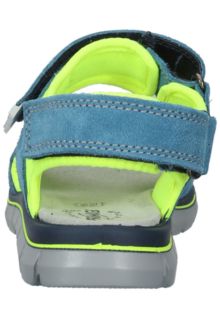 Primigi Sandalen Nubukleder/Textil Blau/Grün