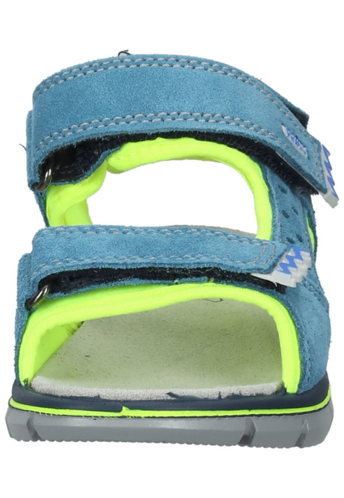 Primigi Sandalen Nubukleder/Textil Blau/Grün