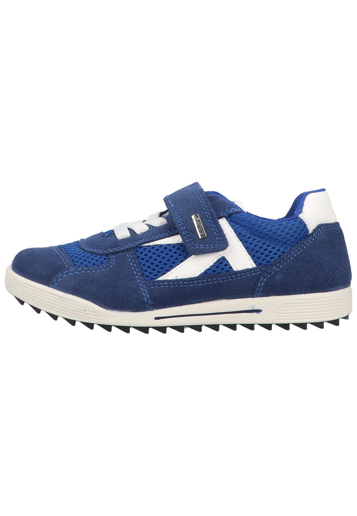 Primigi Sneaker Leder Blau/Weiß