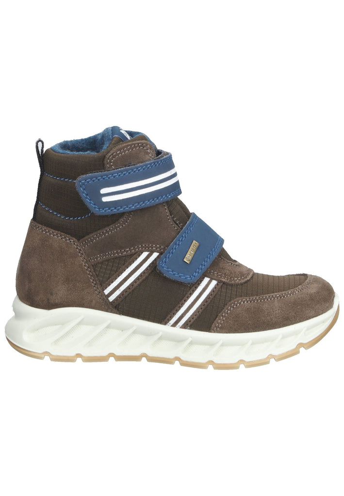 Primigi Sneaker Leder Braun/Blau Warmfutter
