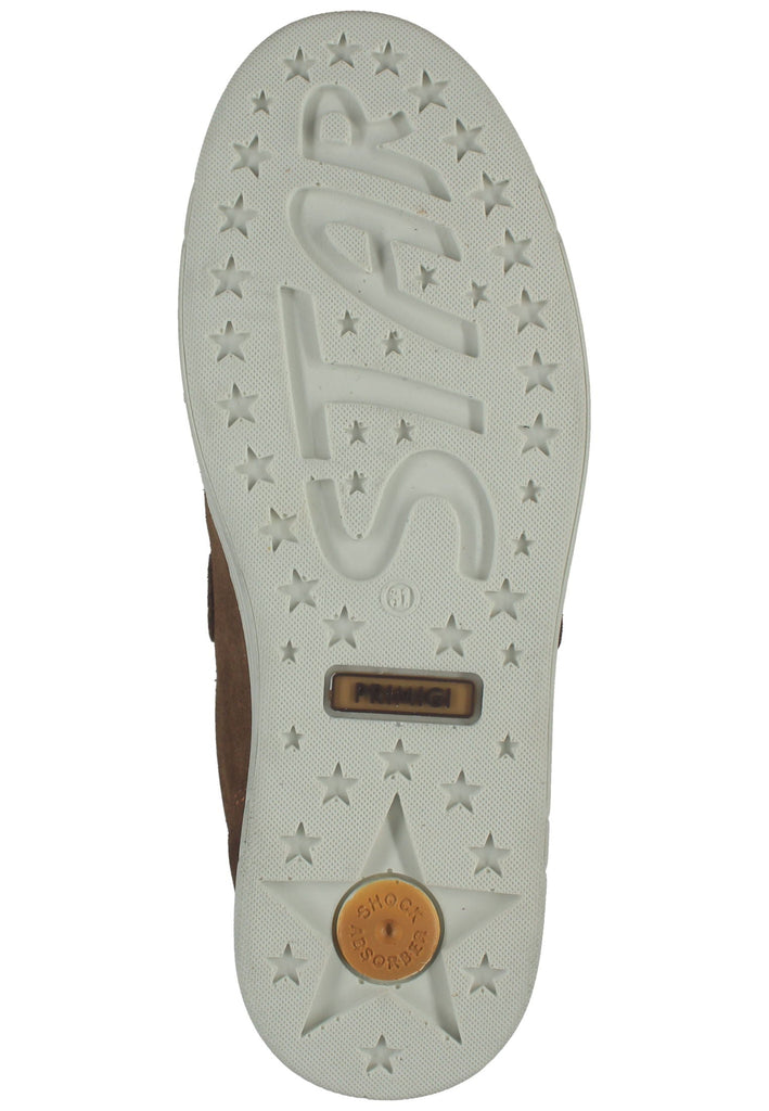 Primigi Sneaker Leder/Fell Braun/Blau