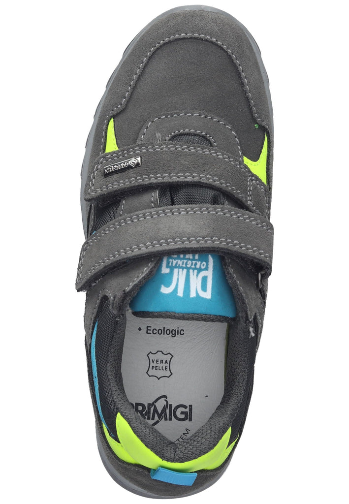 Primigi Sneaker Leder Grau/Blau