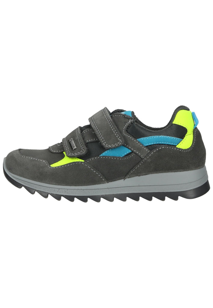 Primigi Sneaker Leder Grau/Blau