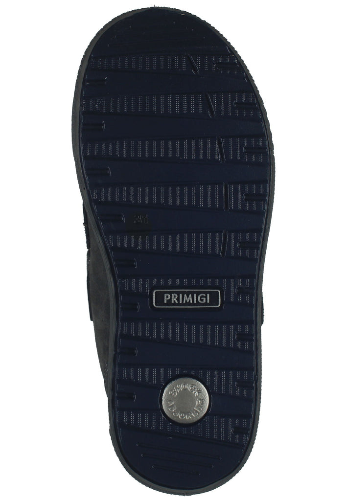 Primigi Sneaker Leder Grau/Blau