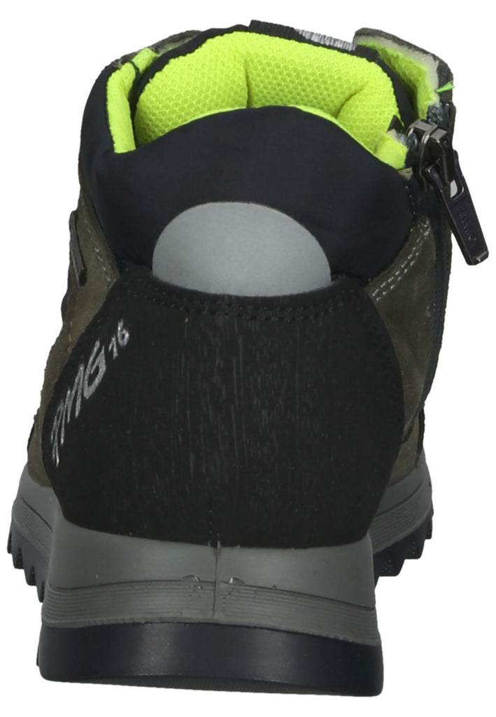 Primigi Sneaker Leder Grau/Schwarz