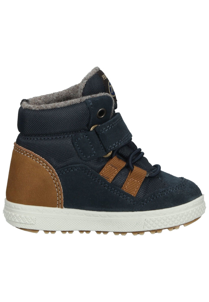 Primigi Sneaker Leder Navy Warmfutter