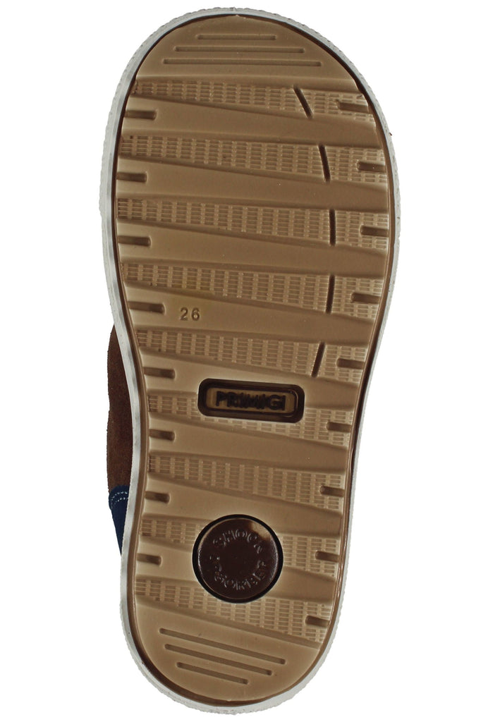 Primigi Sneaker Leder Orange/Braun Warmfutter