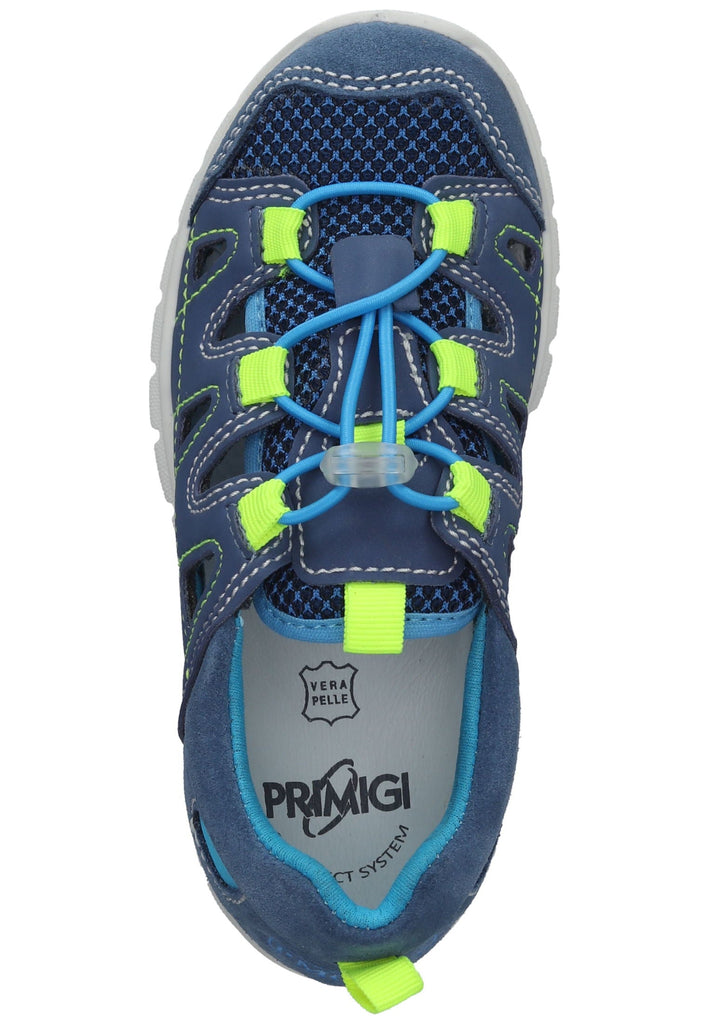 Primigi Sneaker Leder/Textil Blau/Grün