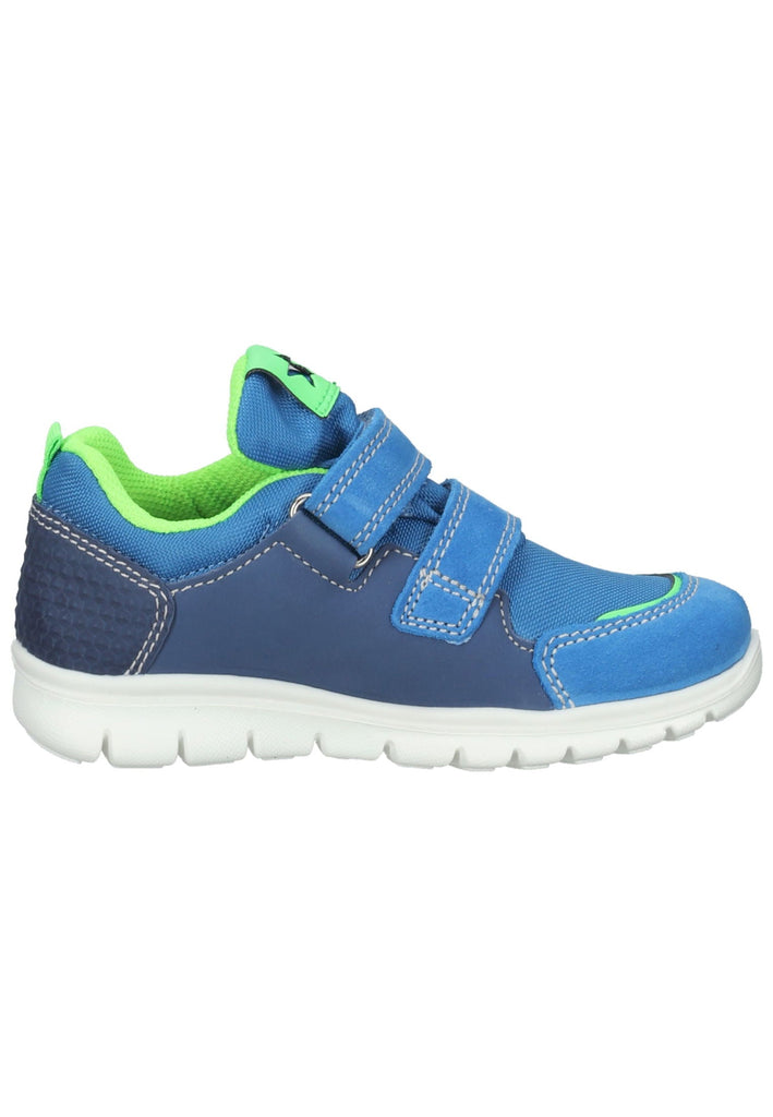 Primigi Sneaker Leder/Textil Blau/Grün