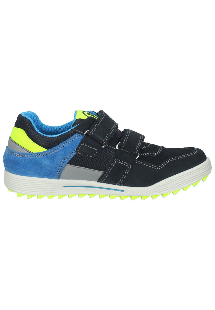 Primigi Sneaker Leder/Textil Blau/Grün