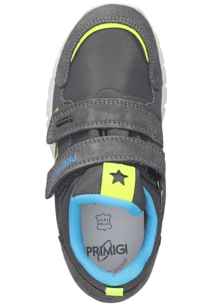 Primigi Sneaker Leder/Textil Dunkelgrau