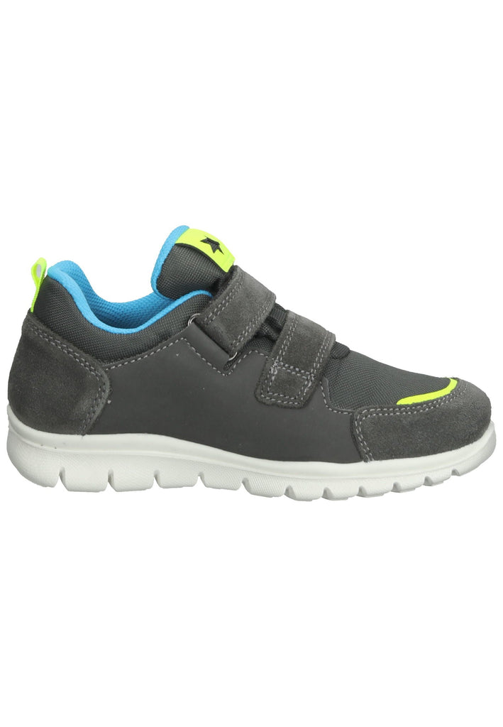 Primigi Sneaker Leder/Textil Dunkelgrau