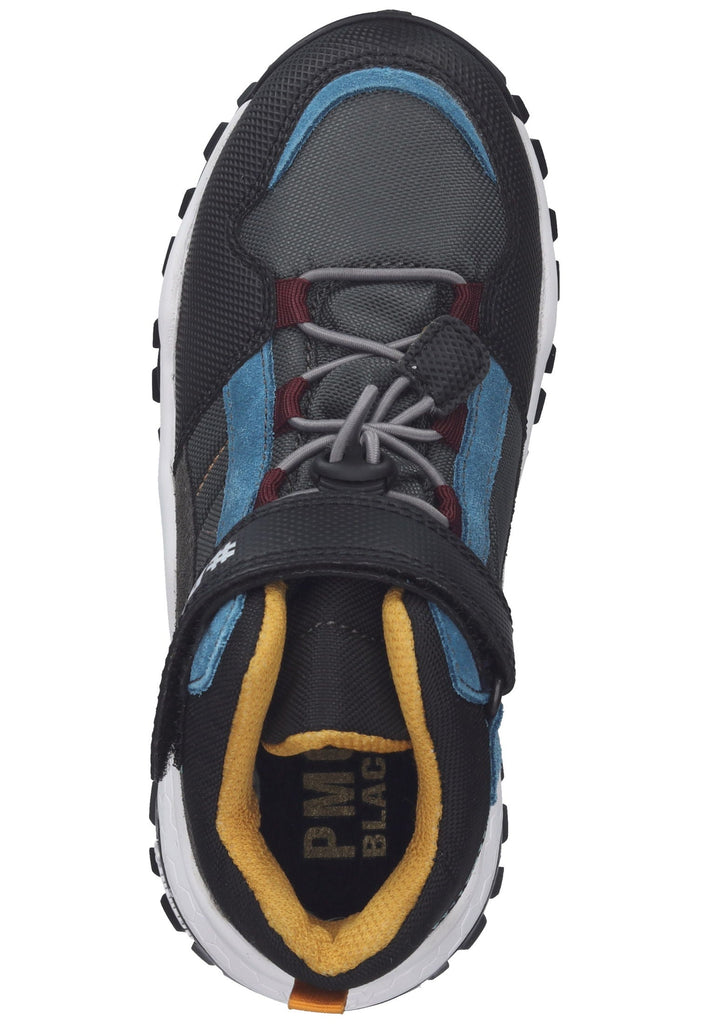 Primigi Sneaker Leder/Textil Dunkelgrau