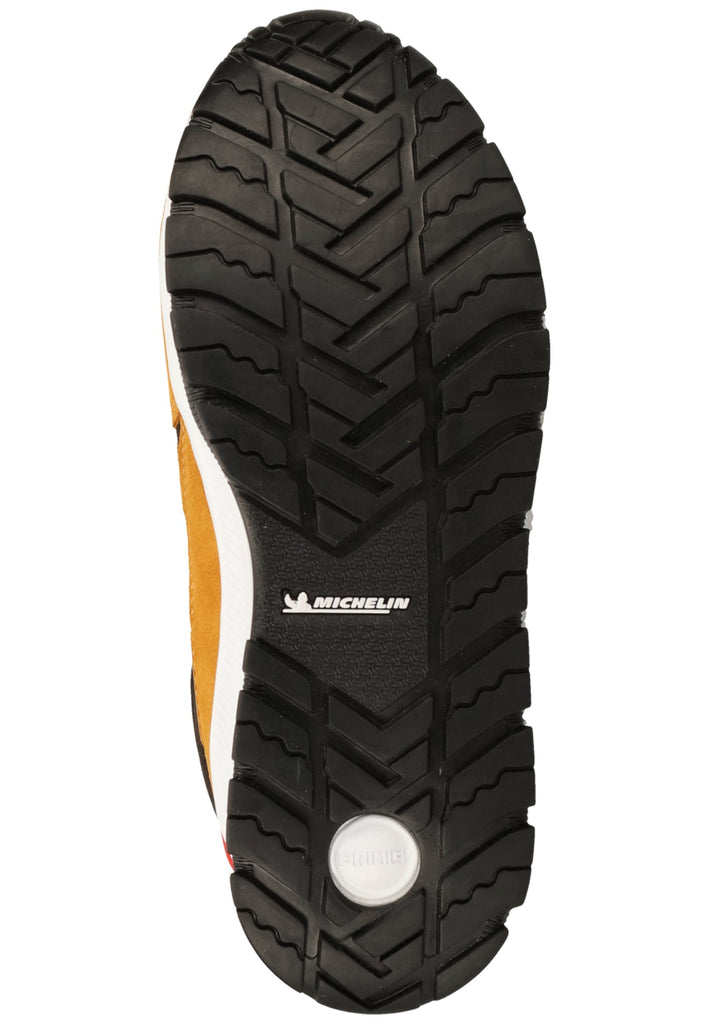 Primigi Sneaker Leder/Textil Gelb/Grau