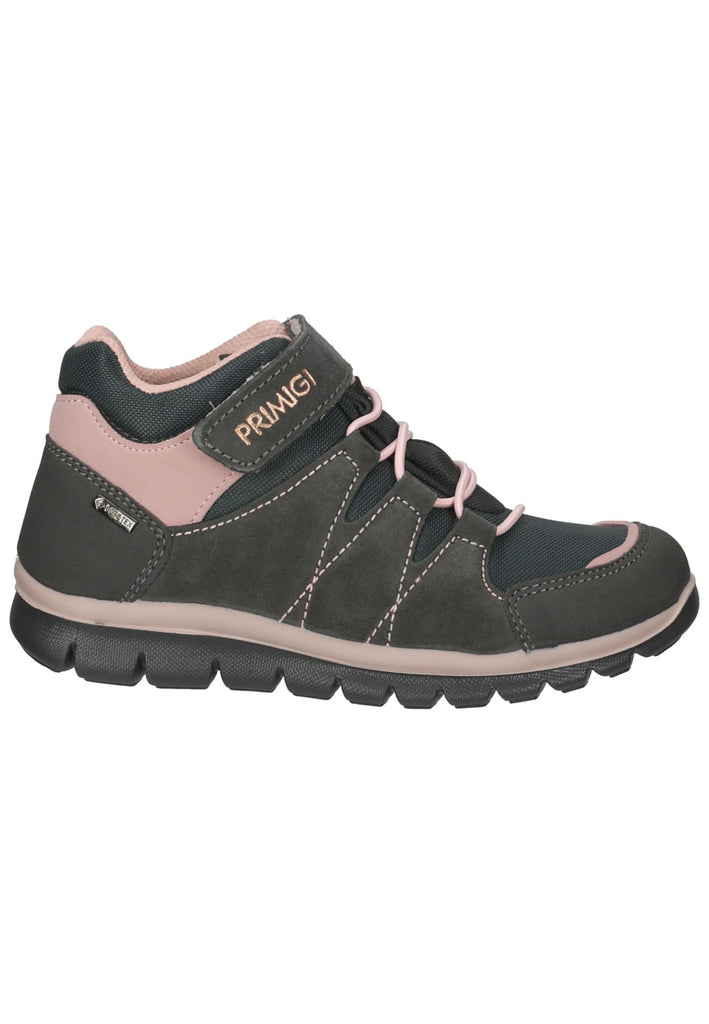 Primigi Sneaker Leder/Textil Grau/Rosa