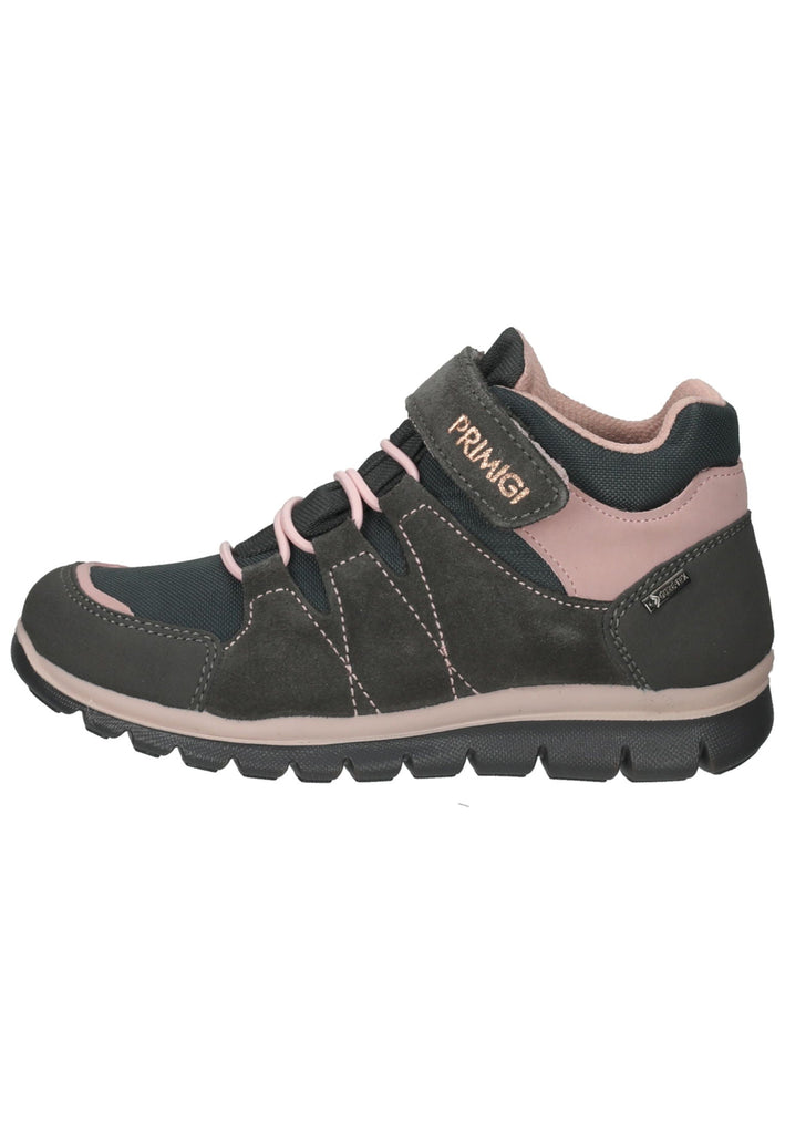 Primigi Sneaker Leder/Textil Grau/Rosa