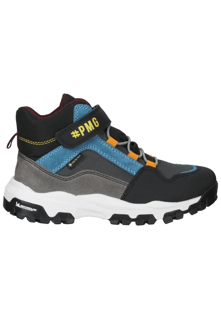 Primigi Sneaker Leder/Textil Schwarz/Blau Warmfutter