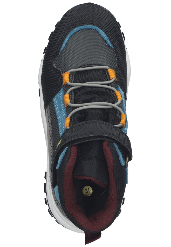 Primigi Sneaker Leder/Textil Schwarz/Blau Warmfutter