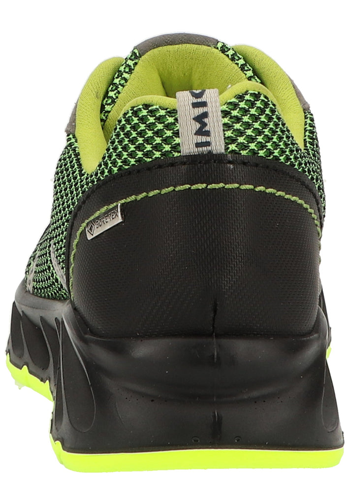 Primigi Sneaker Lederimitat Schwarz/Grün