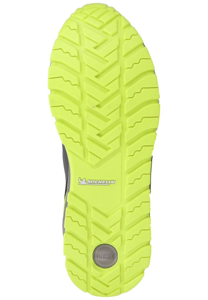 Primigi Sneaker Lederimitat/Textil Grau/Grün