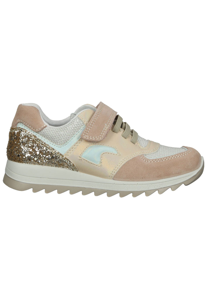 Primigi Sneaker Lederimitat Weiß/Rosa