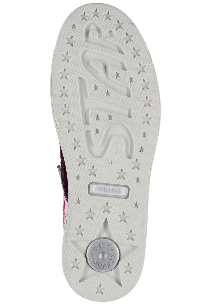 Primigi Sneaker Nappaleder Weiß/Pink