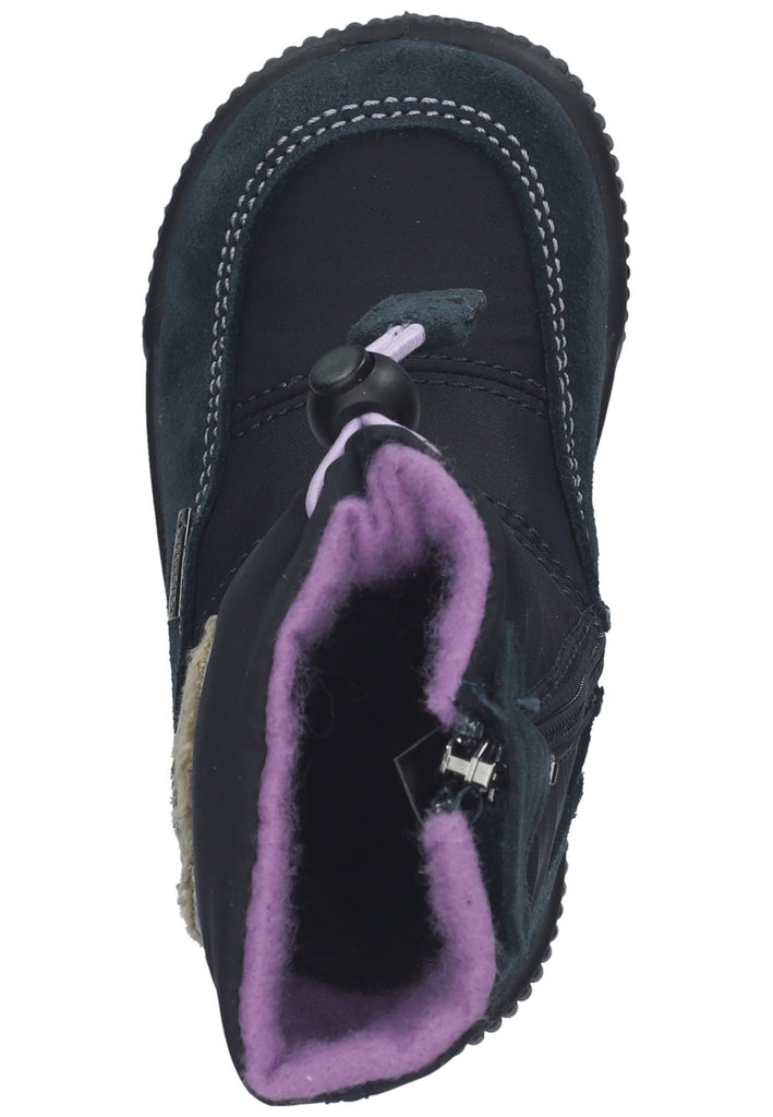 Primigi Stiefel Leder Dunkelblau Warmfutter