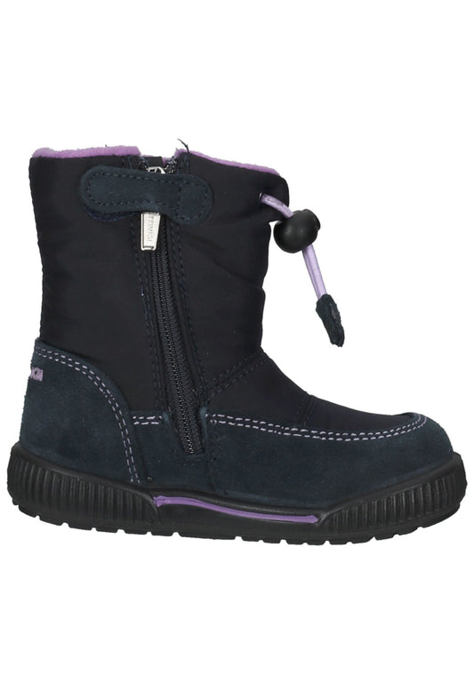 Primigi Stiefel Leder Dunkelblau Warmfutter