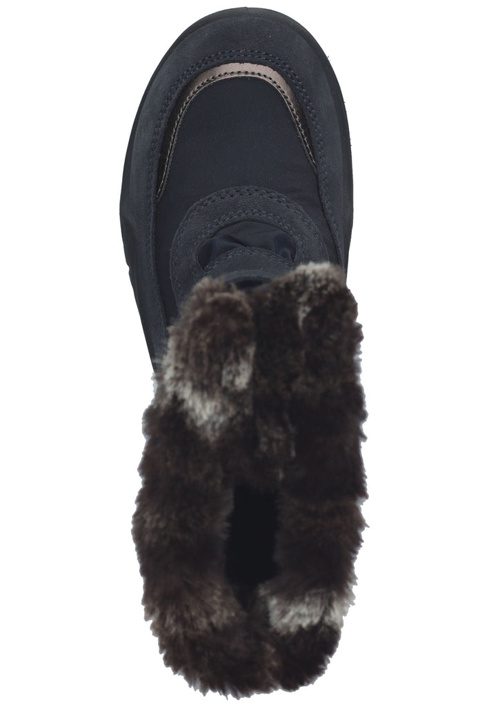 Primigi Stiefel Leder Dunkelblau Warmfutter