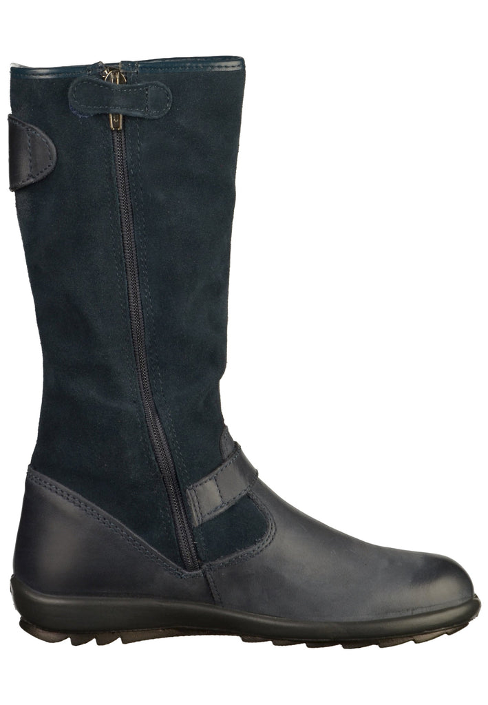 Primigi Stiefel Leder Dunkelblau Warmfutter